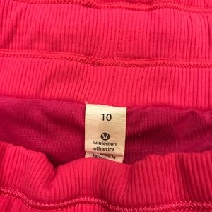 Lululemon personal best Pink skirt